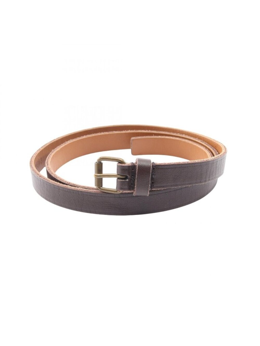 Miu Miu Belt Gold Leather